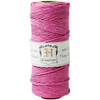 Hemptique Hemp Cord Spool 20lb 205'-Bright Pink HS20-BRPK - 091037093745