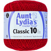 Aunt Lydia's Classic Crochet Thread Size 10-Cardinal 154-196 - 073650815645