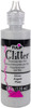 Tulip Dimensional Fabric Paint 4oz-Glitter Silver FLG-2-4 - 035862413026