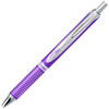 Pentel EnerGel Alloy Retractable Liquid Gel Pen .7mm 1/Pkg-Violet Barrel W/Black Ink BL407-VBPA