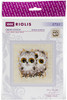 RIOLIS Counted Cross Stitch Kit 5"X5"-Little Owls (14 Count) R1755 - 4630015064726