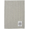Dunroven House Cream Ticking Stripe Tea Towel 20"X28"-Black Stripe - K318-BLK - 875025001116 Dunroven House Cream Ticking Stripe Tea Towel 20"X28"-Black Stripe - K318-BLK - 875025001116