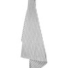 Dunroven House Cream Ticking Stripe Tea Towel 20"X28"-Black Stripe - K318-BLK Dunroven House Cream Ticking Stripe Tea Towel 20"X28"-Black Stripe - K318-BLK