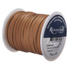 Realeather(R) Crafts Deerskin Lace 1/8"X50' Spool-Saddle Tan - DOS50-0271