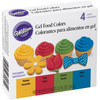 Wilton Gel Food Colors .3oz 4/Pkg-Primary W5581