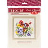 RIOLIS Counted Cross Stitch Kit 7.75"X7.75"-Pansy Medley (14 Count) - R1516 - 47790461811844630015061121 RIOLIS Counted Cross Stitch Kit 7.75"X7.75"-Pansy Medley (14 Count) - R1516 - 47790461811844630015061121