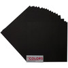 My Colors Canvas Cardstock Bundle 12"X12" 18/Pkg-Black Magic MC210034