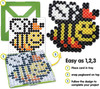 Perler Tray 'n Cards Pattern Kit-BIGGIE Beads 80-70729