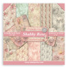 Stamperia Double-Sided Paper Pad 12"X12" 10/Pkg-Shabby Rose, 10 Designs/1 Each - SBBL12 - 80242739604368024273960436