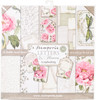 Stamperia Double-Sided Paper Pad 12"X12" 10/Pkg-Letters & Flowers, 10 Designs/1 Each SBBL22 - 8024273970787