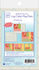 June Tailor Quilt As You Go Log Cabin Mug Mats 3/Pkg-Finished Size 8.5"X10.5" - JT1472