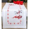 Vervaco Stamped Table Runner Cross Stitch Kit 16"X40"-Christmas Elves - V0150617 Vervaco Stamped Table Runner Cross Stitch Kit 16"X40"-Christmas Elves - V0150617