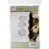 Tobin Stamped For Embroidery Pillowcase Pair 20"X30"-Flower Cats - 232036 - 021465320366