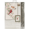 Dimensions Crewel Embroidery Kit 11"X15"-Cardinals In Dogwood 1516 - 088677015169