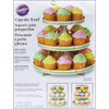 Wilton Cupcake Stand-White 12"X10.5" Holds 24 Cupcakes W1512127 - 070896152275
