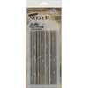 Tim Holtz Layered Stencil 4.125"X8.5"-Stripes - THS-004 - 794504707953