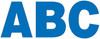 Duro Permanent Adhesive Vinyl Letters & Numbers .5" 852/Pkg-Blue - D3212-BLUE