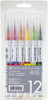 Kuretake ZIG Clean Color Real Brush Markers-12/Pkg RB600012 - 847340010401