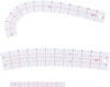 Clover Curve Ruler 3/Pkg- - 7006