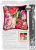 Dimensions Needlepoint Kit 14"X14"-Bouquet On Black Stitched In Thread 71-20079 - 088677200794