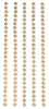 Mark Richards Metal Stickers Nailheads 3mm Round 125/Pkg-Gold - MS3MM-3881 Mark Richards Metal Stickers Nailheads 3mm Round 125/Pkg-Gold - MS3MM-3881