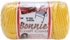 Pepperell Bonnie Macrame Craft Cord 6mmX100yd-Sunshine Yellow - BB6-100-025 - 725879670252