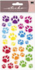 Sticko Dimensional Stickers-Animal Tracks E5220028 - 015586866117