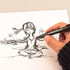 Pentel Arts Sign Pens With Brush Tip 3/Pkg-Assorted -15PABP3M