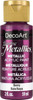 DecoArt Dazzling Metallics Acrylic Paint 2oz-Berry - DM-DA320 - 766218074539