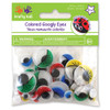 Krafty Kids Paste-On Googly Eyes 38/Pkg-Assorted EM304 - 775749198942