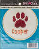 Dimensions Mini Counted Cross Stitch Kit 4"-Paw Print (14 Count) 72-75234 - 088677752347