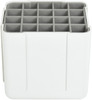 Deflecto Interlocking Marker Organizer-White, 4.4"Wx4.3"Hx4"D 29123CR