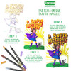 Crayola Signature Sketch & Detail Dual-Tip Markers W/Tin-Assorted Colors 16/Pkg 58-6511