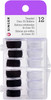 Singer Transparent Plastic Class 15 Bobbins Threaded-Black & White 12/Pkg 02149 - 075691021498