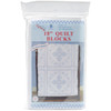 Jack Dempsey Stamped White Quilt Blocks 18"X18" 6/Pkg-XX Americana - 732 366 - 013155473667