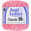 Aunt Lydia's Classic Crochet Thread Size 10-Shades Of Pink 154-15 - 073650907753