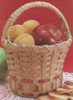 Burgundy Hill Basket Kit-Apple Basket 6"X6"X9" -12800-12842