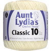 Aunt Lydia's Classic Crochet Thread Size 10-Cream 154-420 - 073650907814