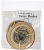 Commonwealth Burgundy Hill Basket Kit-Berry Basket 4"X4"X4.5" - 12800-12828