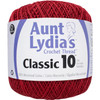Aunt Lydia's Classic Crochet Thread Size 10-Victory Red - 154-494 - 073650907975