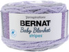 Bernat Baby Blanket Stripes Yarn-Violets 161260-60012 - 057355426931