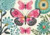 Dimensions Counted Cross Stitch Kit 7"X5"-Butterfly Dream (14 Count) - 70-65178 Dimensions Counted Cross Stitch Kit 7"X5"-Butterfly Dream (14 Count) - 70-65178