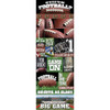 Reminisce Real Sports Cardstock Stickers 4.25"X13"-Football Graphic - RS-CSTK-171