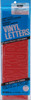 Permanent Adhesive Vinyl Letters 4" 95/Pkg-Red -D3218-RED - 029211321834