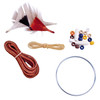 Realeather(R) Crafts Mini Dreamcatcher Kit-3" - C424300