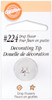 Wilton Decorating Tip-#224 Drop Flower W4182-224 - 070896042293