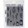 Tim Holtz Cling Stamps 7"X8.5"-Flower Jar - CMS-LG-297 - 653341836717 Tim Holtz Cling Stamps 7"X8.5"-Flower Jar - CMS-LG-297 - 653341836717