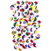 Creativity Street Peel & Stick Wiggle Eyes Assortment 100/Pk-Painted - 3446-10