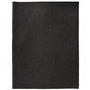 Realeather(R) Crafts Premium Leather Trim 8.5"X11"-Black - C0811P-01