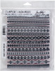 Tim Holtz Cling Stamps 7"X8.5"-Ornate Trims - CMS-326 - 752830095366